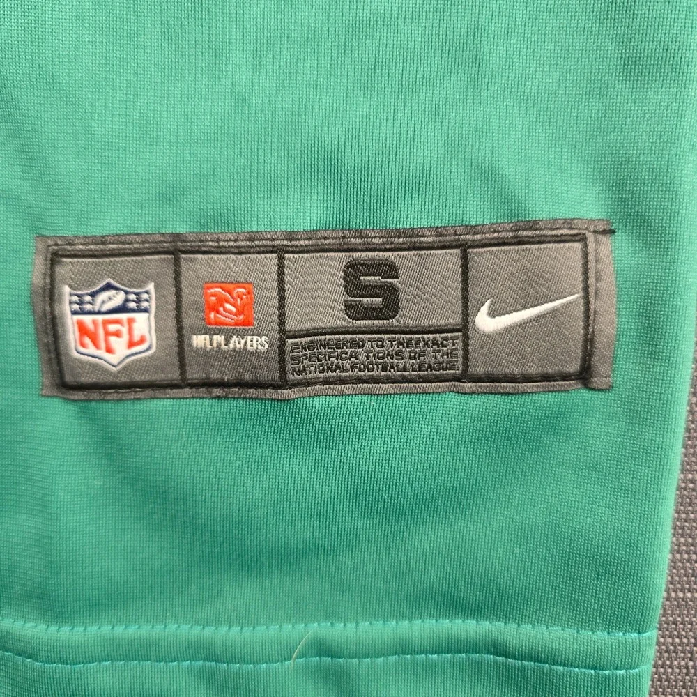 Nike Miami Dolphins Tua Tagovailoa 1 On Field Jersey Youth Small 8 Aqua Teal